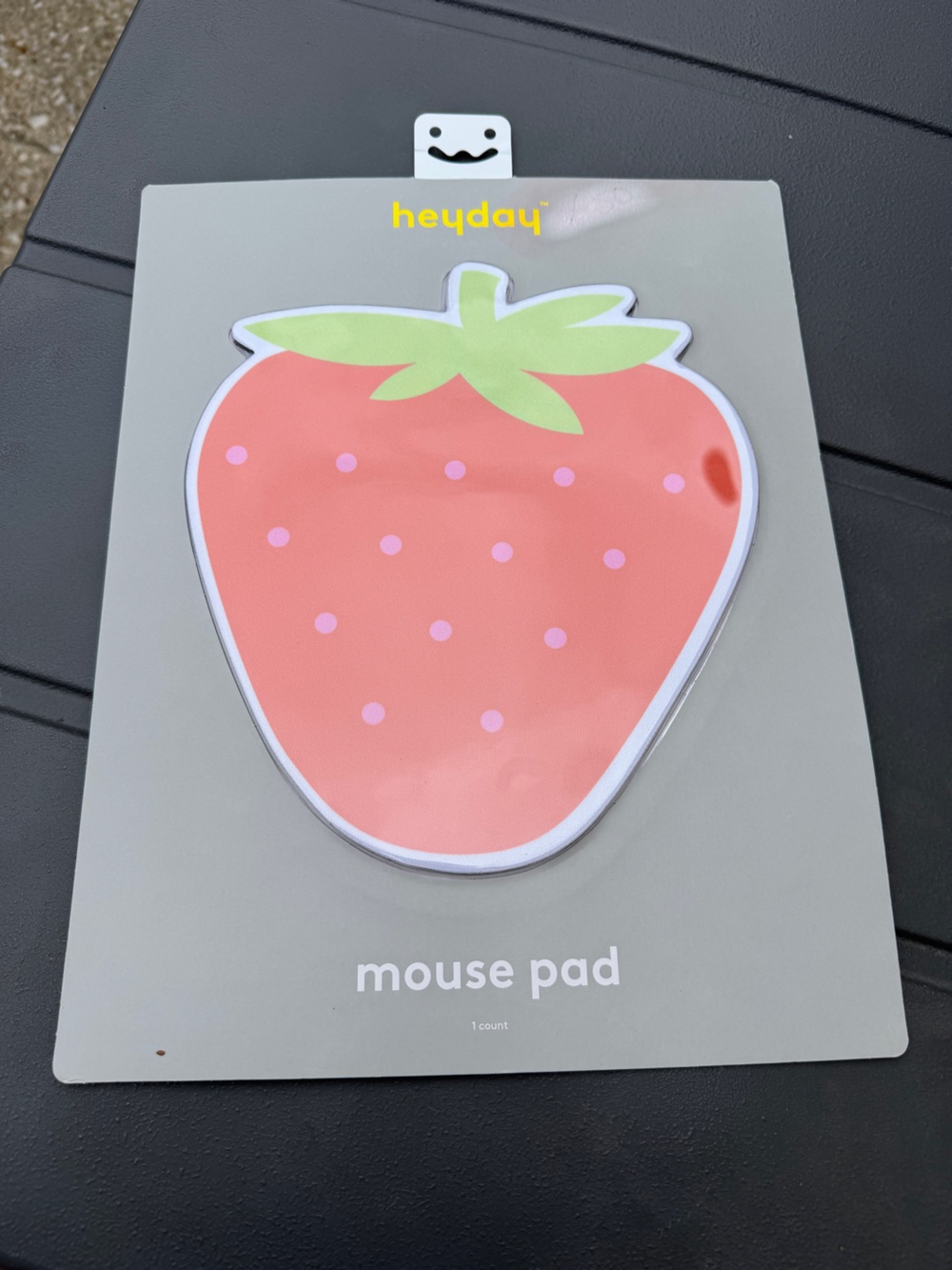 Strawberry mousepad. NEW
